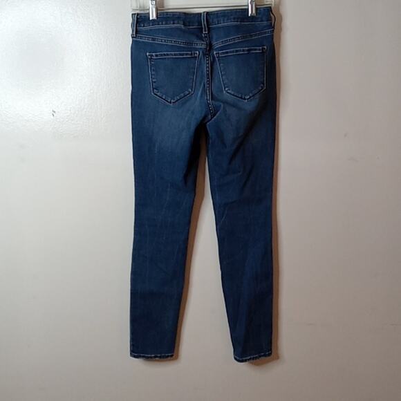 0ld Navy Pop Icon Skinny mid rise size 4 blue jeans - Picture 4 of 8